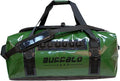 Buffalo Gear 127QT Duffel Dry Bag With Waterproof Zipper in Army green