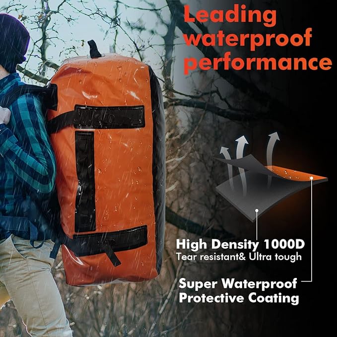 Buffalo Gear 127QT Duffel Dry Bag With Waterproof Zipper - product detail 2