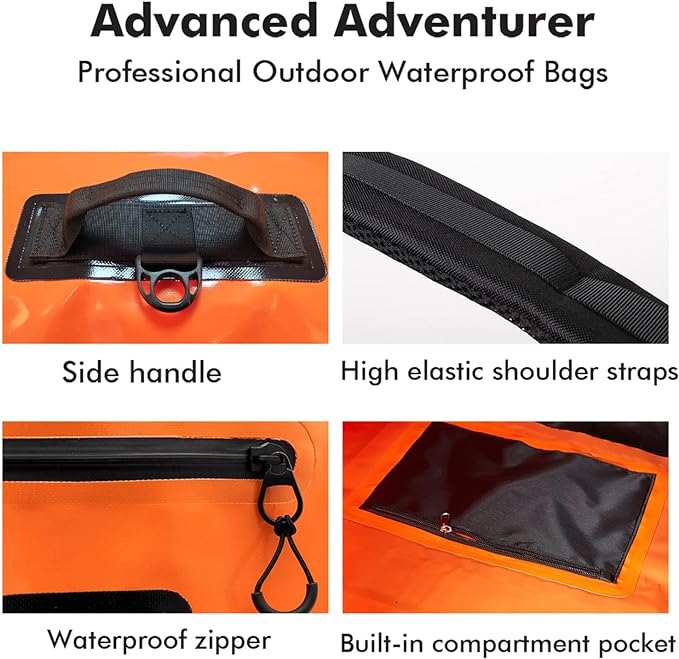 Buffalo Gear 127QT Duffel Dry Bag With Waterproof Zipper - product detail 4