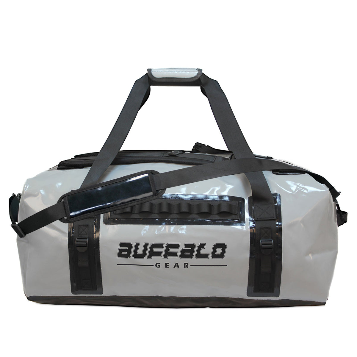 Buffalo Gear 127QT Duffel Dry Bag With Waterproof Zipper in Grey