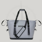 Buffalo Gear 24QT Seamless Insulated Fish Cooler Bag in Gray