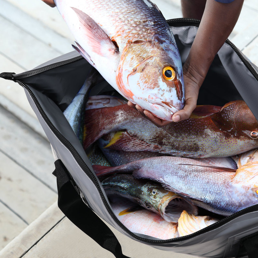 Buffalo Gear 27QT Insulated Fish Cooler Bag, Flat Bottom - product detail 7