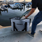 Buffalo Gear 27QT Insulated Fish Cooler Bag, Flat Bottom - product detail 9