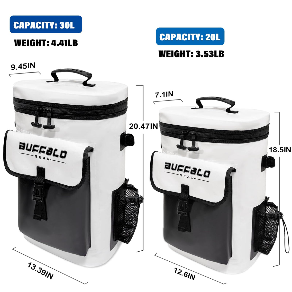 Buffalo Gear 31QT Fish Cooler Backpack, Kill Backpack - product detail 6