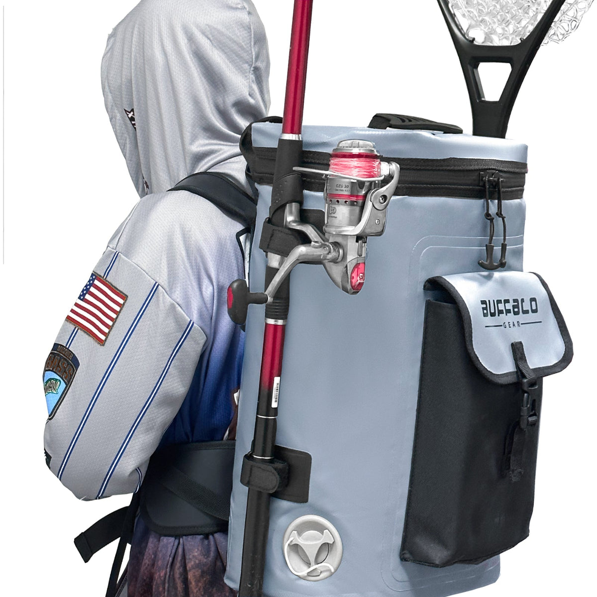 Buffalo Gear 31QT Fish Cooler Backpack, Kill Backpack - product detail 11