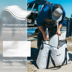 Buffalo Gear 37QT Fish Cooler Bag With Flat Bottom - product detail 3