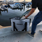 Buffalo Gear 37QT Fish Cooler Bag With Flat Bottom - product detail 6