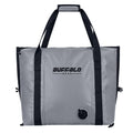 Buffalo Gear 37QT Fish Cooler Bag With Flat Bottom in Gray