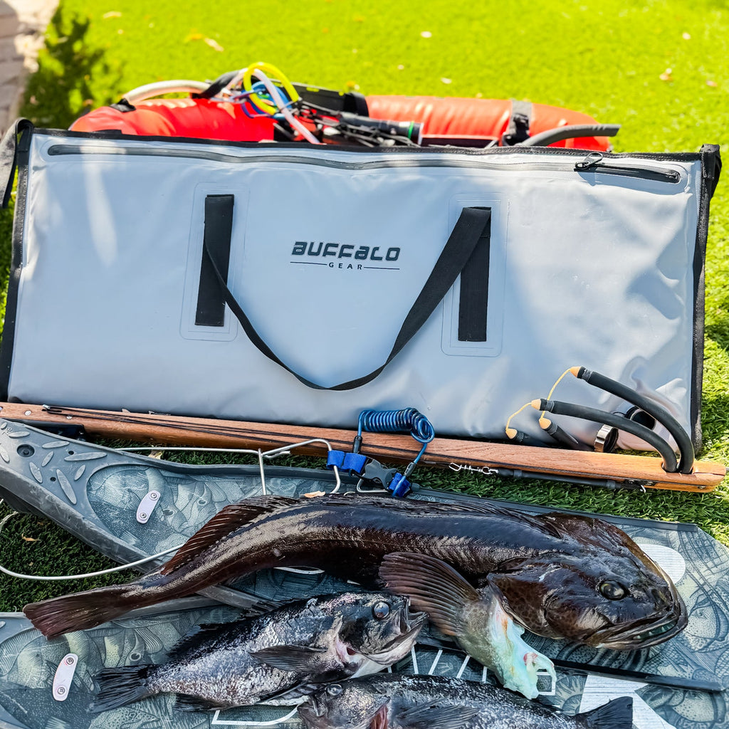 Buffalo Gear 40x18" Insulated Fish Cooler Bag, Waterproof Zipper - product detail 1