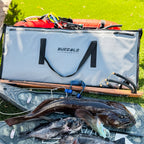 Buffalo Gear 40x18" Insulated Fish Cooler Bag, Waterproof Zipper - product detail 1