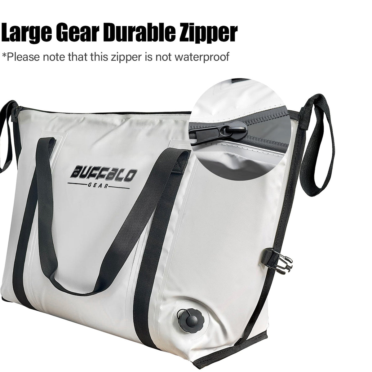 Buffalo Gear 45QT Fish Cooler Bag With Flat Bottom - product detail 3
