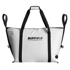 Buffalo Gear 45QT Fish Cooler Bag With Flat Bottom in White