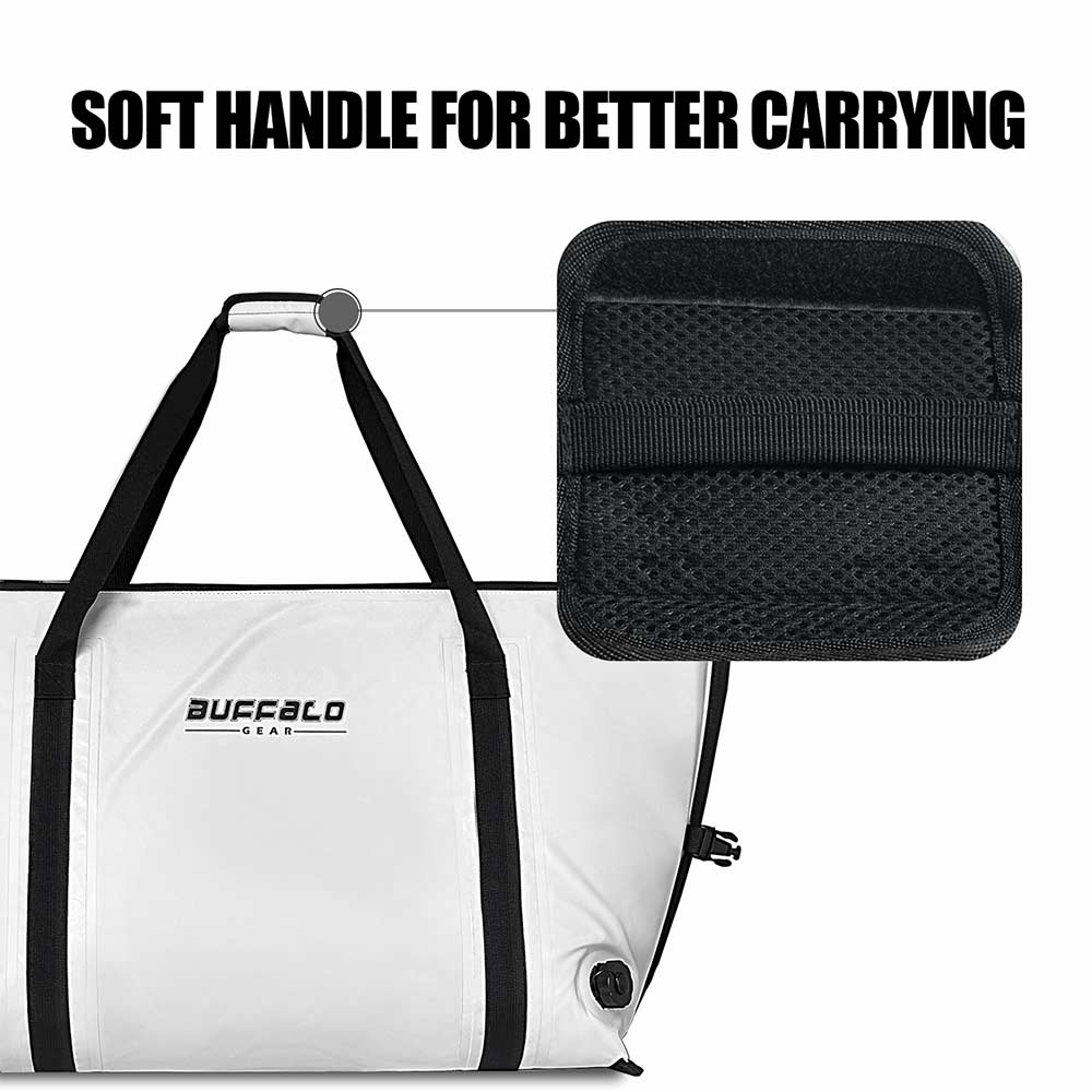 Buffalo Gear 58QT Fish Cooler Bag With Flat Bottom - product detail 4