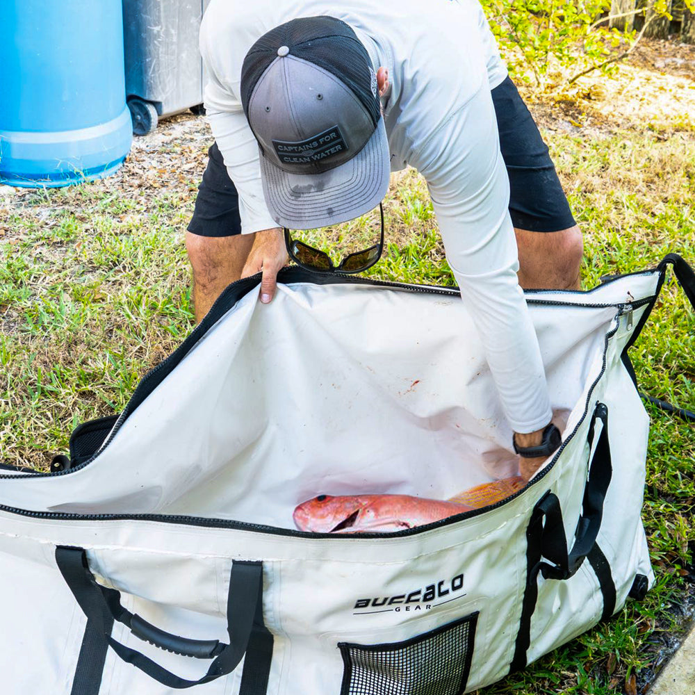 Buffalo Gear 60x20'' Fish Cooler Bag With YKK Zipper, Flat Bottom - product detail 1
