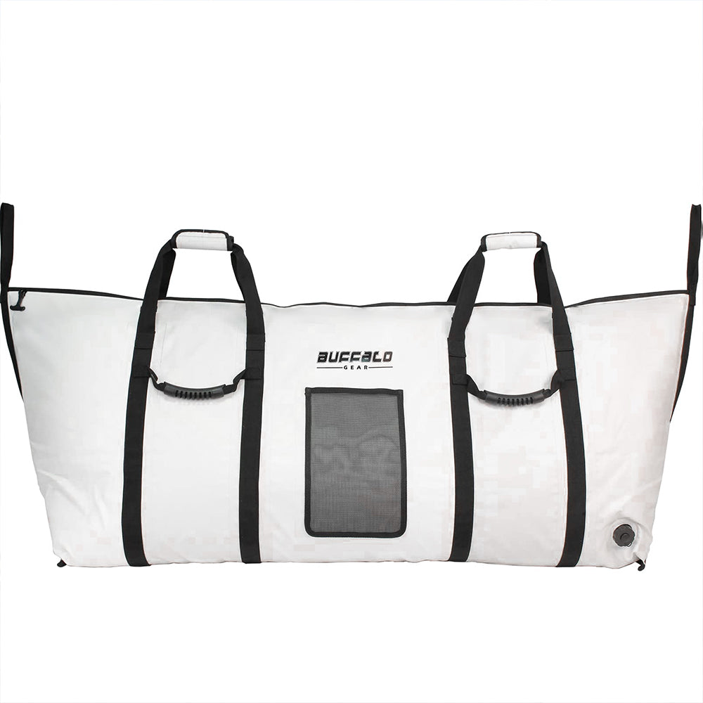 Buffalo Gear 60x20'' Fish Cooler Bag With YKK Zipper, Flat Bottom