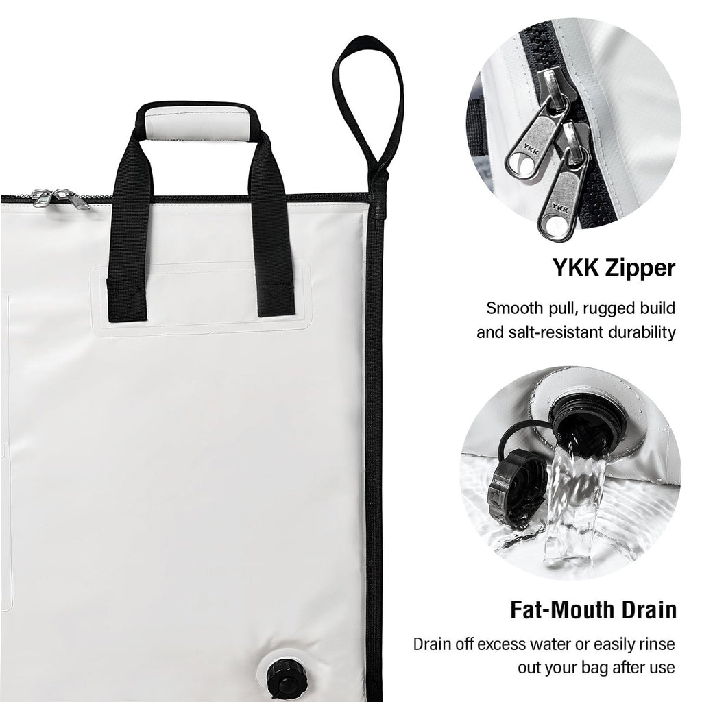 Buffalo Gear 60x24'' Fish Cooler Bag with YKK Zipper - product detail 3