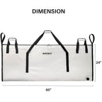 Buffalo Gear 60x24'' Fish Cooler Bag with YKK Zipper - product detail 4