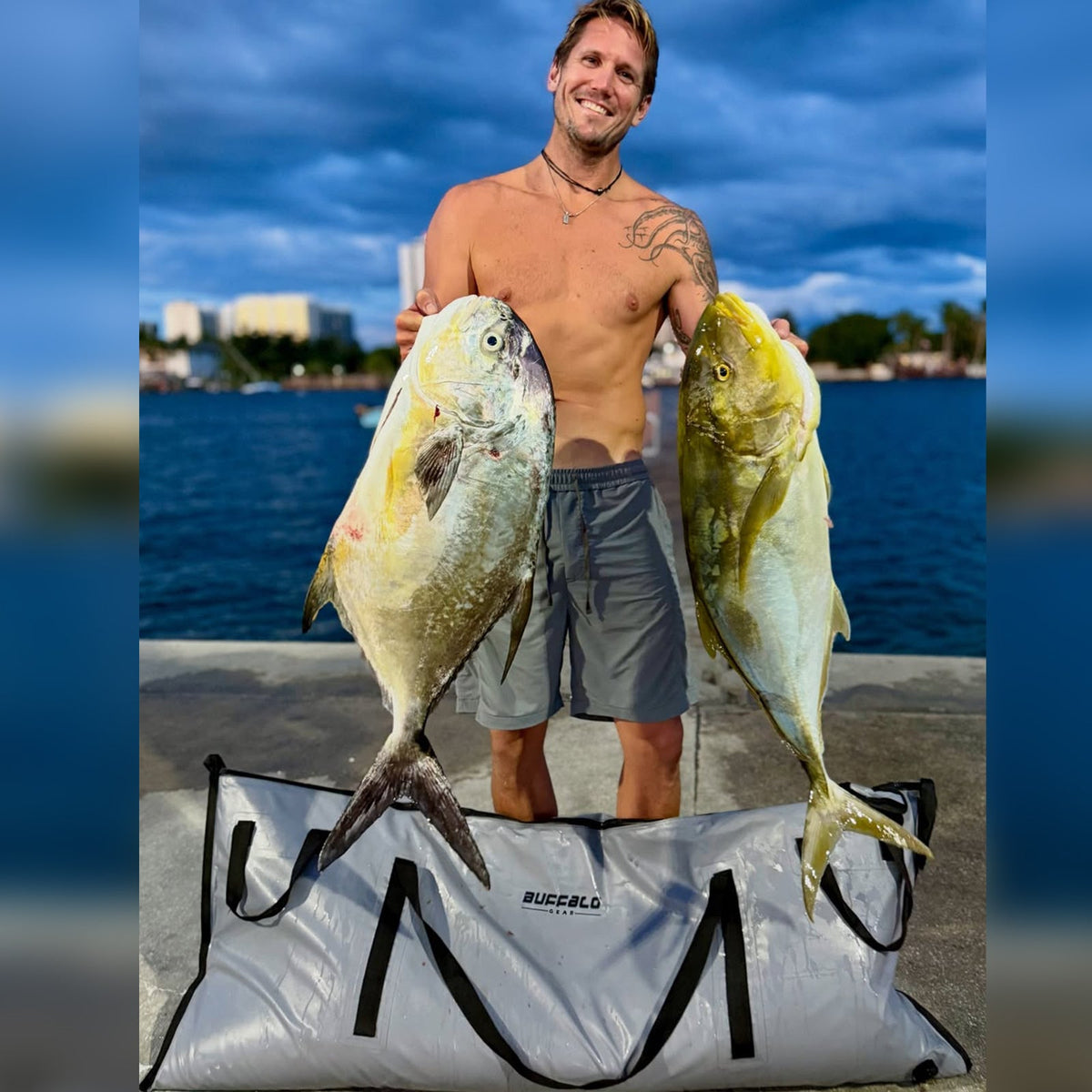 Buffalo Gear 60x24'' Fish Cooler Bag with YKK Zipper - product detail 7
