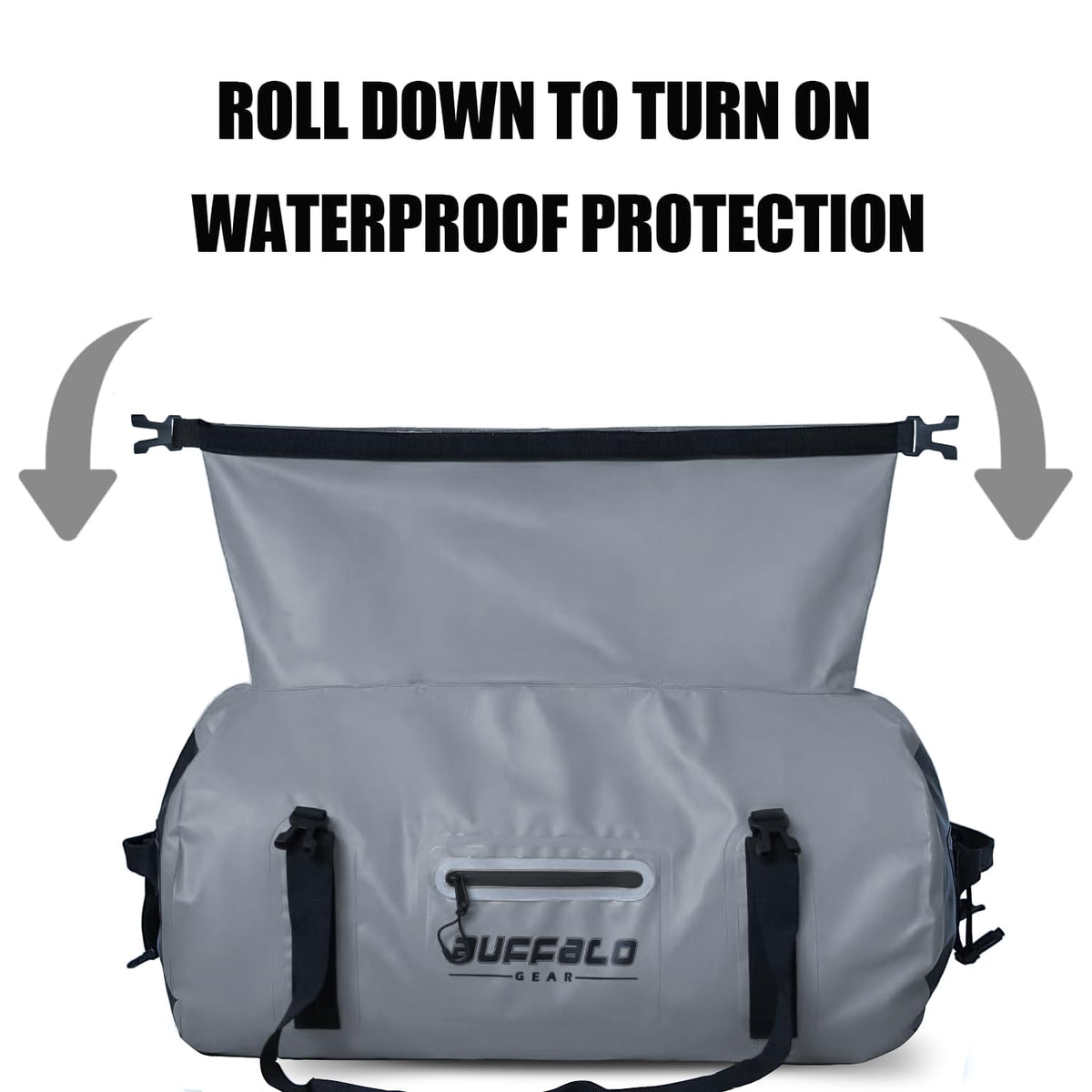 Buffalo Gear 63QT Roll Top Waterproof Duffel Bag - product detail 4