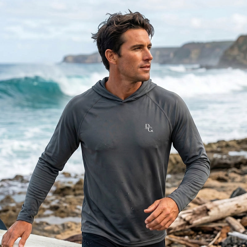 Flagship UPF 44+ Performance Hoodie – Dark